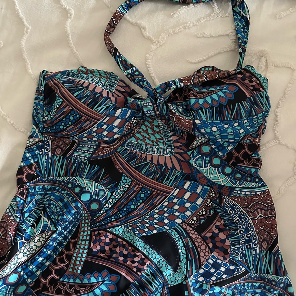 Island Waves Halter Neck Swimsuit